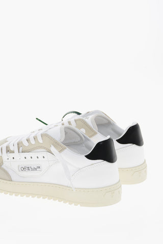 Sneakers in Canvas 5.0 con Inserti in Suede