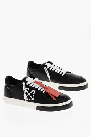Textured Leather NEW VULCANIZED Low-top Sneakers