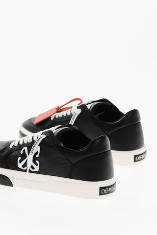 Textured Leather NEW VULCANIZED Low-top Sneakers