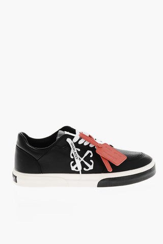 Textured Leather NEW VULCANIZED Low-top Sneakers