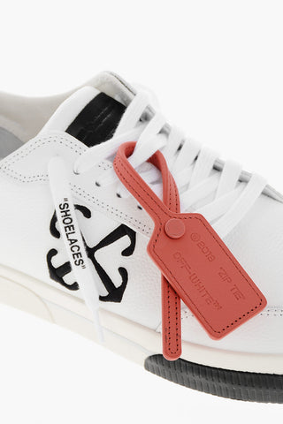 Textured Leather NEW VULCANIZED Low-top Sneakers
