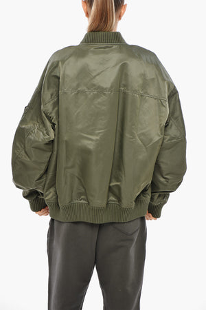 Bomber in Nylon GAME SERVICE con Fit Oversize