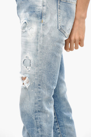 Slim Fit Jeans JENNIFER Acid Wash Effect 14cm
