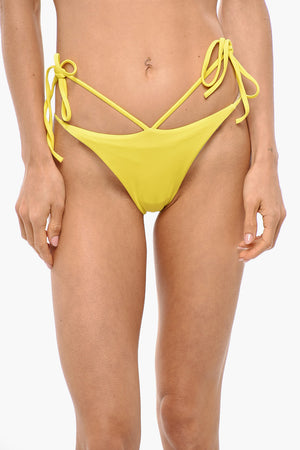 Costume Da Bagno Slip con Design Lace-up