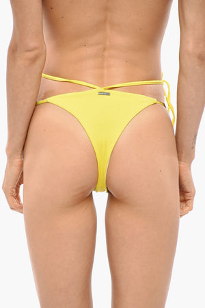 Costume Da Bagno Slip con Design Lace-up