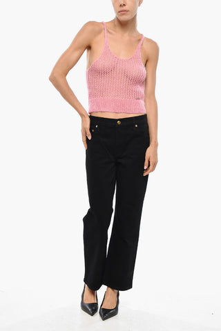 Alpaka Häkel-Crop-Top