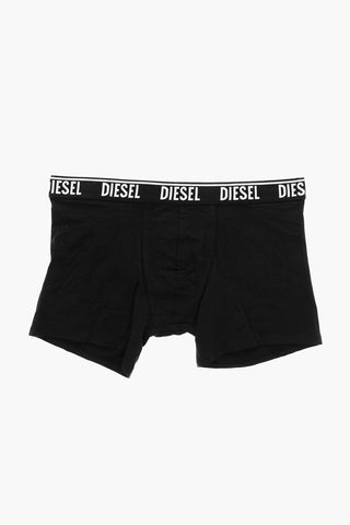 3er-Set Stretch-Baumwoll-Boxer mit Logobund