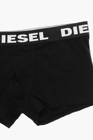 5 Pack Stretch Cotton Boxers with Logoed Band