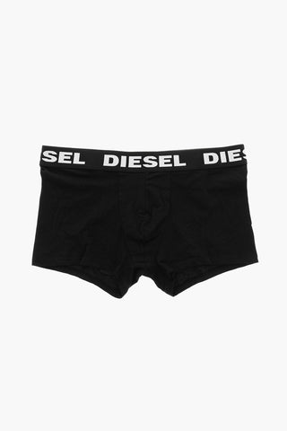 3 Pack Stretch Cotton Boxers with Logoed Band