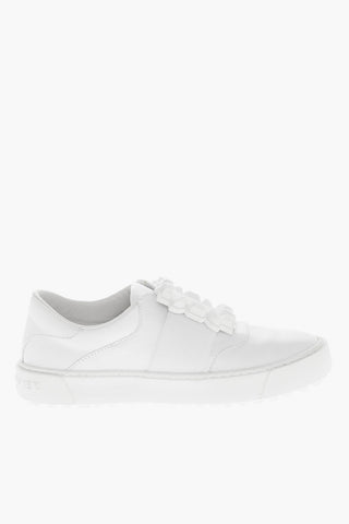 Leather Slip On VERY VIVIER Sneakers with Maxi Buckle