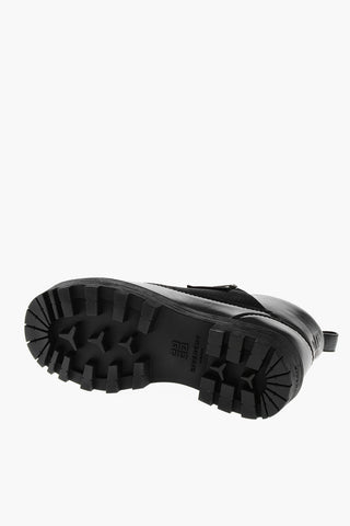 Leather Slip-On Sneakers WORKBOOT with Chunky Sole