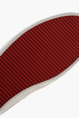 Leather Low Sneakers S-LEROJI in Solid Color