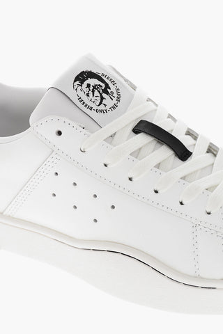 Leather Low-Top Sneakers S-CLEVER with Contrasting Detail