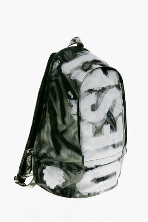 RAVE Rucksack im Acid-Wash-Effekt