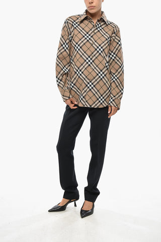 Tartan Patterned Flannel Shirt
