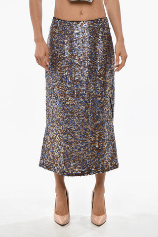 Sequin Midi Skirt SIBYL