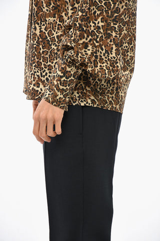 Camicia in Seta TEYSA Motivo Animalier