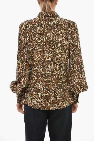 Camicia in Seta TEYSA Motivo Animalier