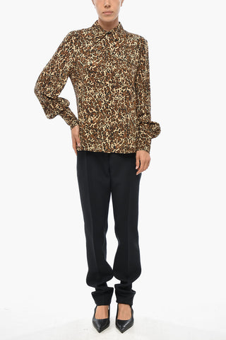 Camicia in Seta TEYSA Motivo Animalier