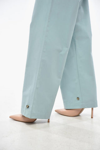 Hose aus Gabardine mit elastischem Bund