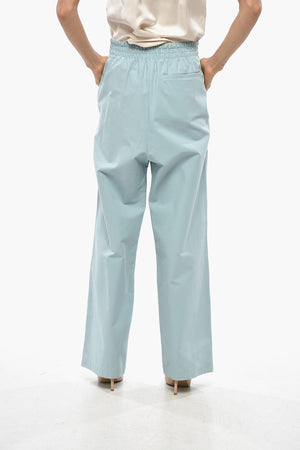 Hose aus Gabardine mit elastischem Bund