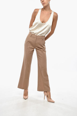 Gabardine Trousers SANDY with Belt Loops