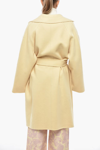 Pure Cashmere Coat with Belt