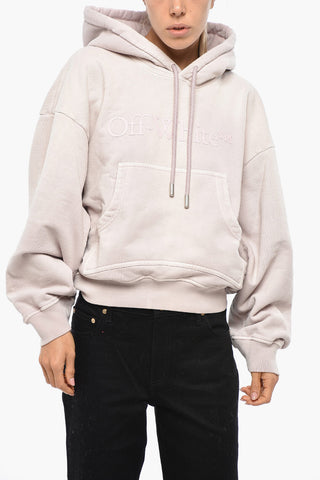 Hoodie Sweatshirt LAUNDRY in Brushed Cotton
