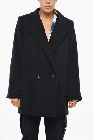 Cappotto Doppiopetto JENNA in Misto Lana