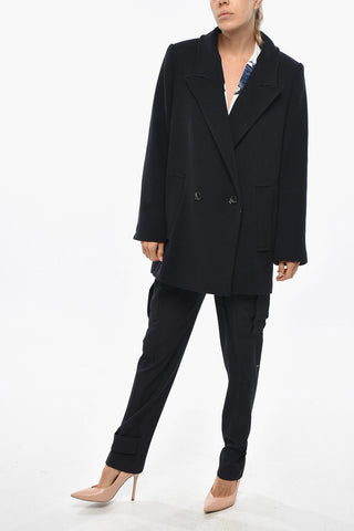 Cappotto Doppiopetto JENNA in Misto Lana