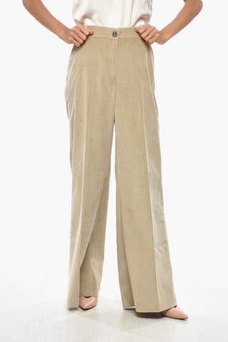 코듀로이 팬츠 TAYLOR 로고 버튼