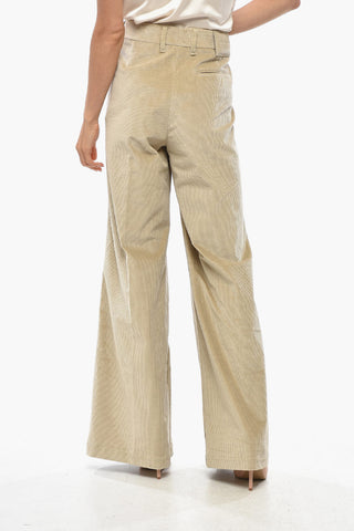 코듀로이 팬츠 TAYLOR 로고 버튼