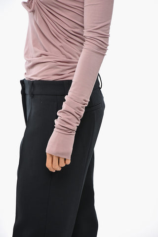 LIDO Long-Sleeve Top with Rigid Front Detail