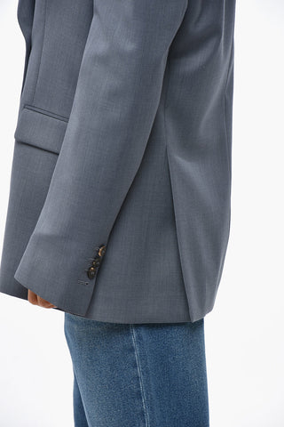 Virgin Wool Double-Breasted Blazer DIVA
