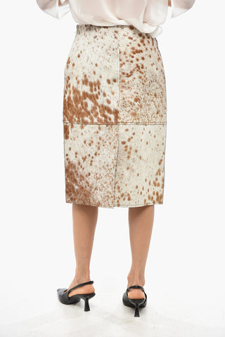 Animal Printed Pony Hair Longuette
