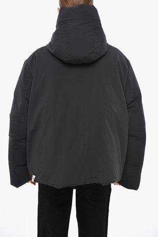 Recycled Nylon Padded Jacket with Hood