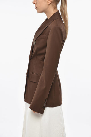 Wool-Blend Double-Breasted Blazer SHANNON