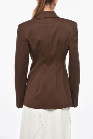Wool-Blend Double-Breasted Blazer SHANNON