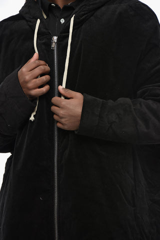 DRKSHDW Padded Corduroy Jacket with Hood