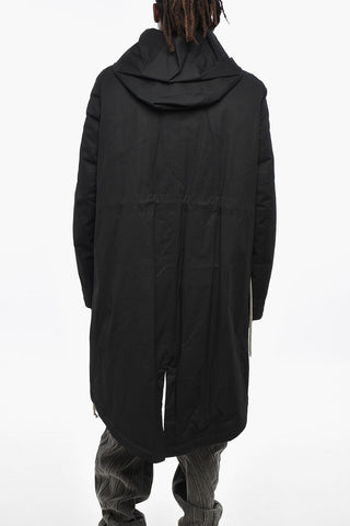 Padded BAUHAUS FISHTAIL Parka with Asymmetric Hem