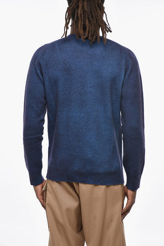 Rundhalspullover aus Kaschmir-Mix