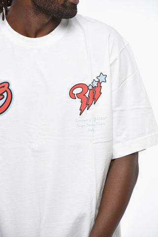 Crew Neck SCORPIO SKATE T-Shirt with Back Print