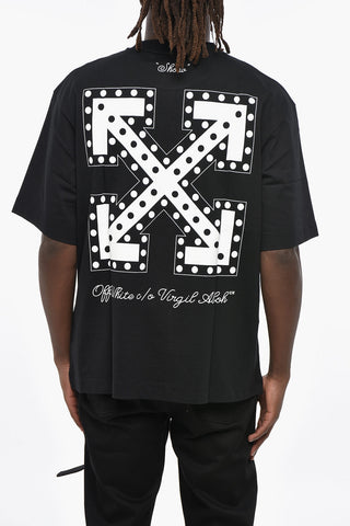 T-Shirt Girocollo ASK LEGAL in Cotone con Stampa