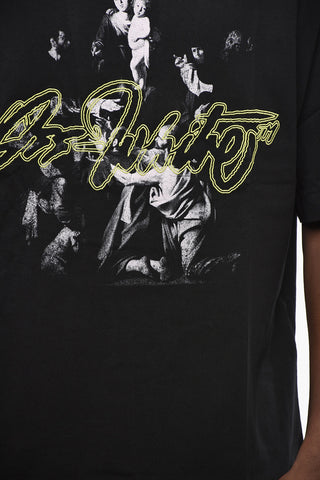 Crew Neck MARY SKATE T-Shirt with Print and Embroidery