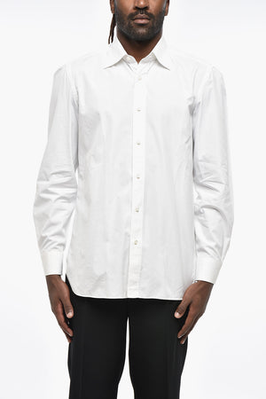 Hemd aus Baumwoll-Popeline mit französischem Kragen