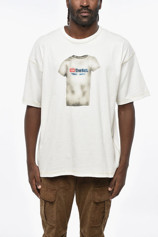 Crew-Neck T-Shirt T-BOXT-N12 Printed on Front