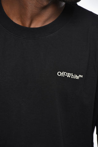 Cotton T-Shirt CLOUD ARROW with Print and Embroidery