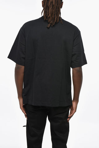 Crew Neck OFF STAMP Cotton T-Shirt