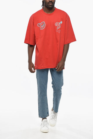 Crew Neck SCORPIO SKATE T-Shirt with Back Print