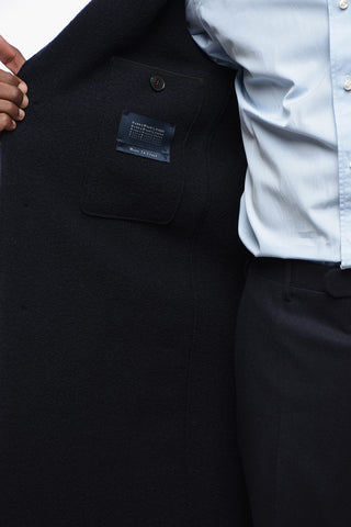 Cappotto in Lana Vergine Sfoderato